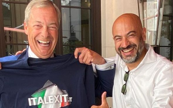 Italexit, Somos espana, Génération Frexit, Brexit Party, Charles-Henri Gallois, Gianluigi Paragone, Nigel Farage, Union européenne